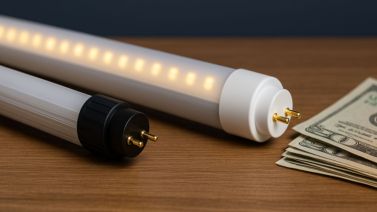 LED tubes and rebate money