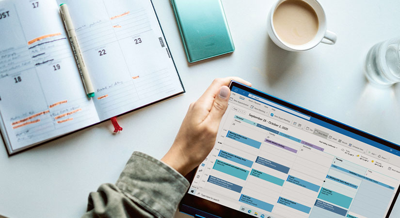 Calendar for planning purposes