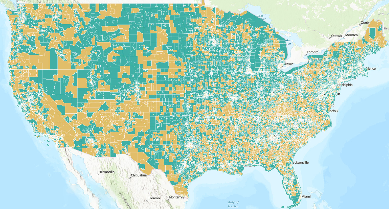 federal 30c tax credit eligibility map