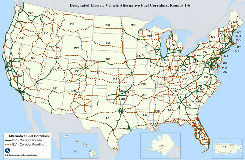 alternative fuel corridors